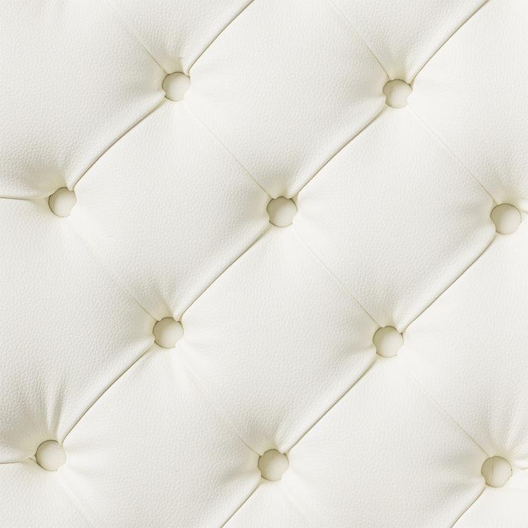 Stagg PBH 850 hydraulisk klaverbænk, højglans hvid m/hvidt vinyl sæde