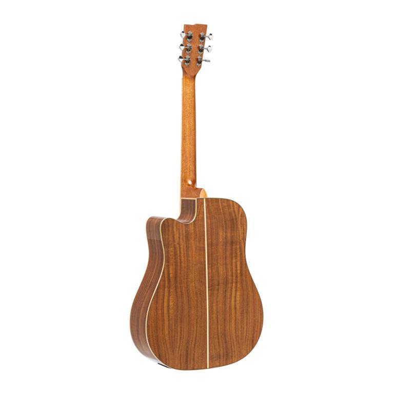 Stagg SA45 DCE-AC Dreadnought western guitar med grandæk og P.U.