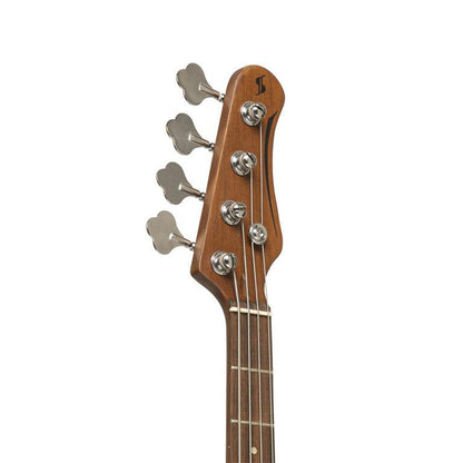 Stagg SBJ-30 WHB - J Bass, Hvid