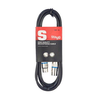 Stagg SMC6 BL Mikrofonkabel – XLR til XLR, 6 m, Blå