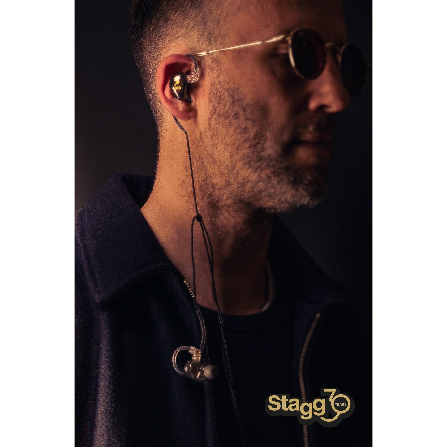 Stagg SPM-435 GD High-Resolution, 4 Drivers In-Ear monitors Gold