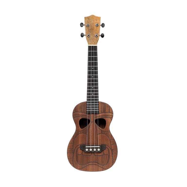 Stagg UC-TIKI HEWA Concert ukulele med sapele dæk incl. gigbag
