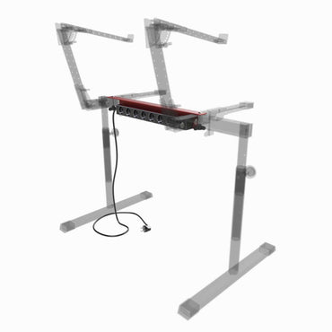 Strømskinne - BlackPantherSystem - Jatoba Angulo 8S - RØD