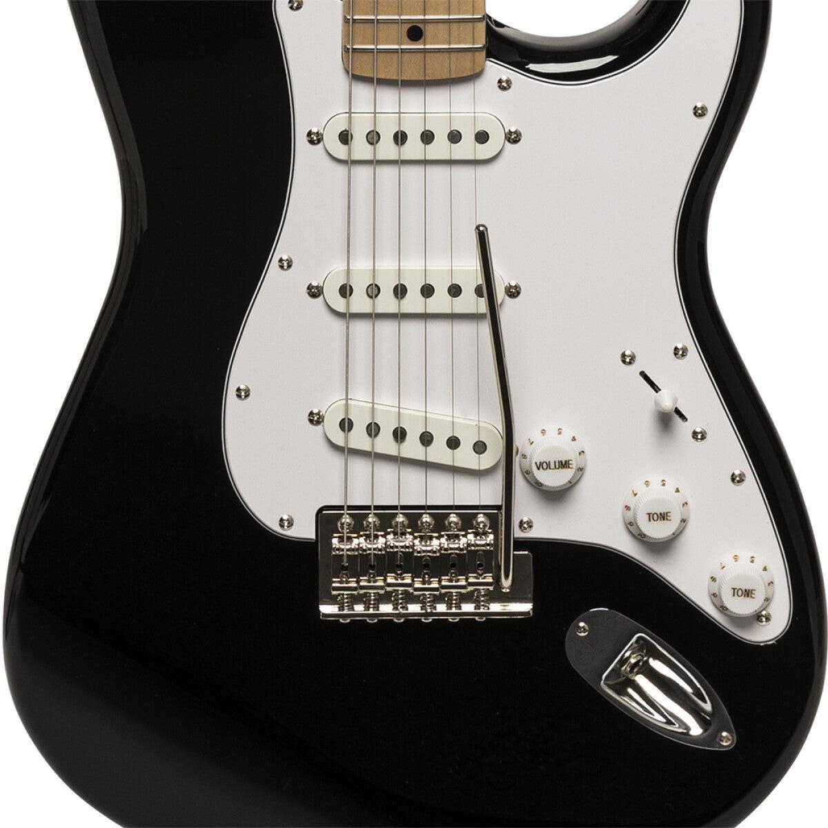 TOKAI AST52 BB/M Solid body electric guitar, maple fingerboard, Black scratch finish