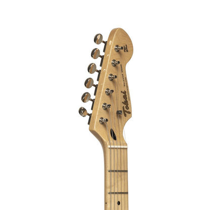 TOKAI AST52 BB/M Solid body electric guitar, maple fingerboard, Black scratch finish