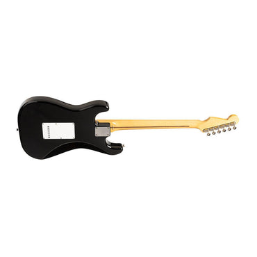 TOKAI TST95 BK/M Vintage solid body electric guitar, maple fingerboard, Black finish + case