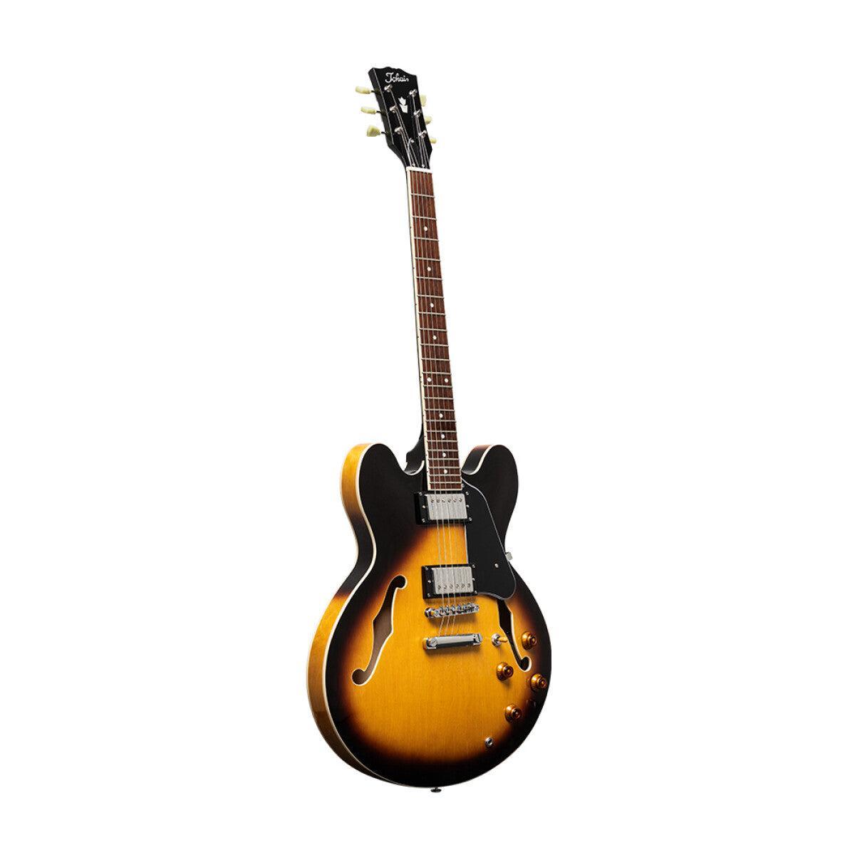 TOKAI UES78 SB Semi hollow body electric guitar, Sunburst finish