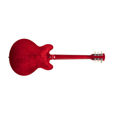 TOKAI UES78 SR Semi hollow body electric guitar, See-Through Red finish