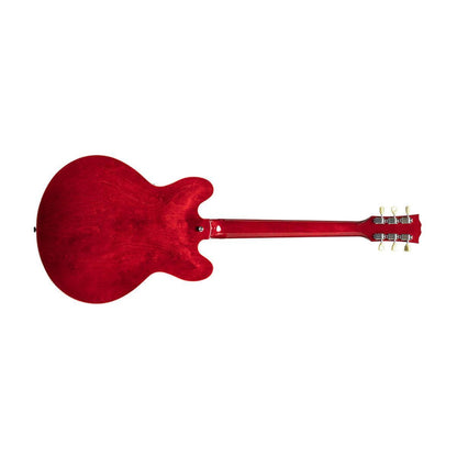 TOKAI UES78 SR Semi hollow body electric guitar, See-Through Red finish