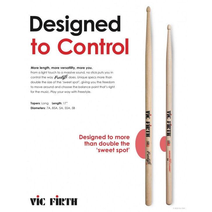 Vic Firth FS7A American Concept Freestyle 7A