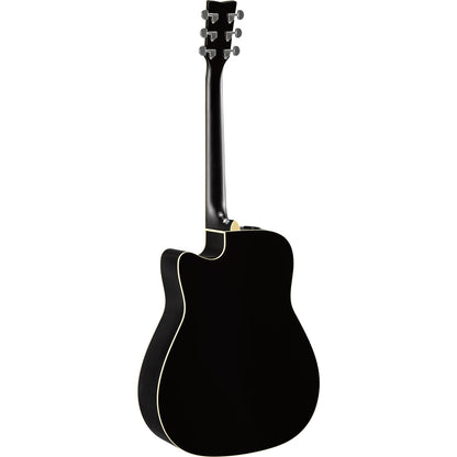 Yamaha FGX820C BLACK02 – Akustisk-Elektrisk Folk-Guitar (Sort)
