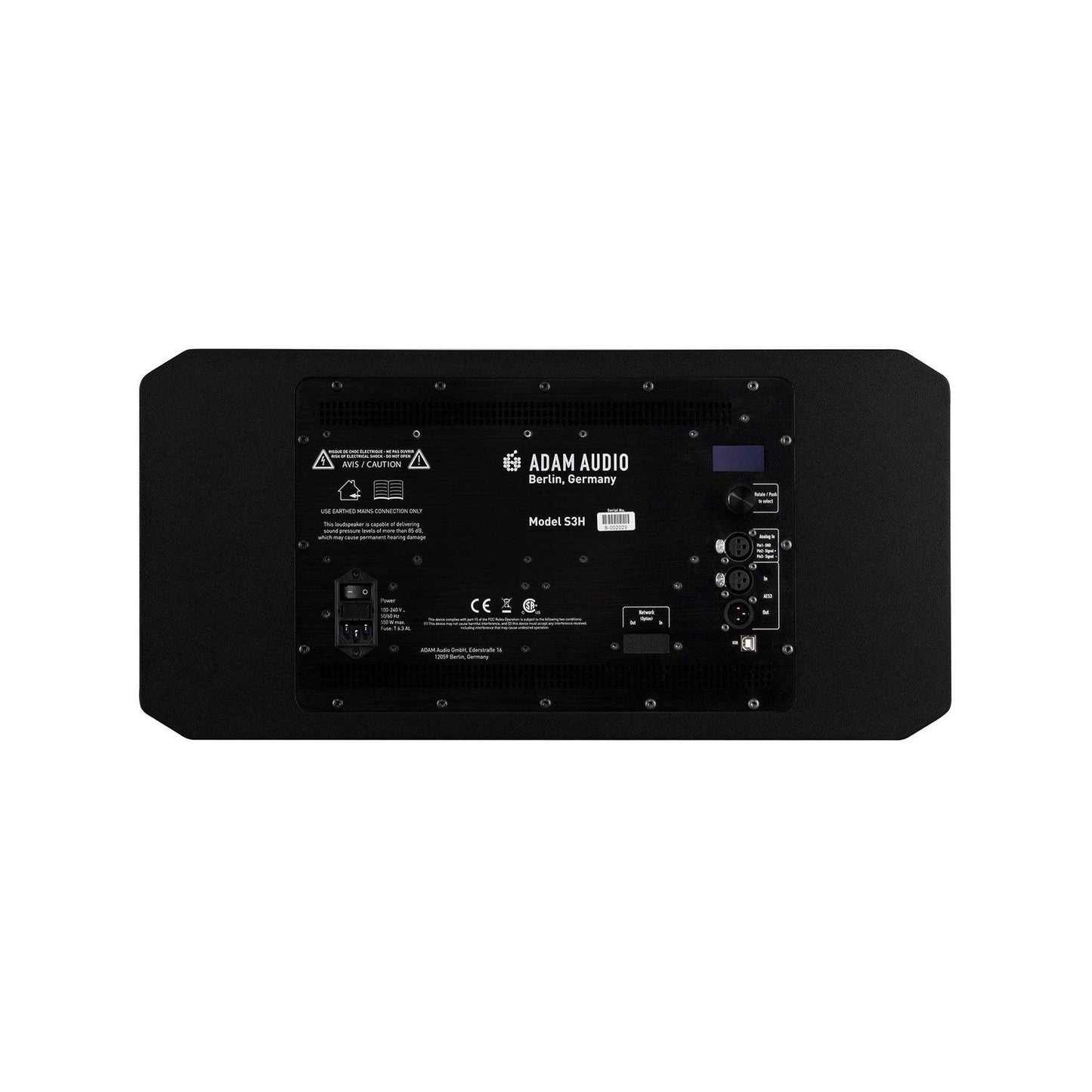 ADAM S3H Near-/Midfield monitor 3-vejs system 2x7"