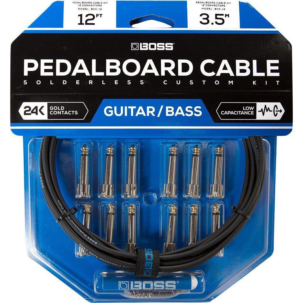 Boss loddefrit Pedalboard Kabel Kit
