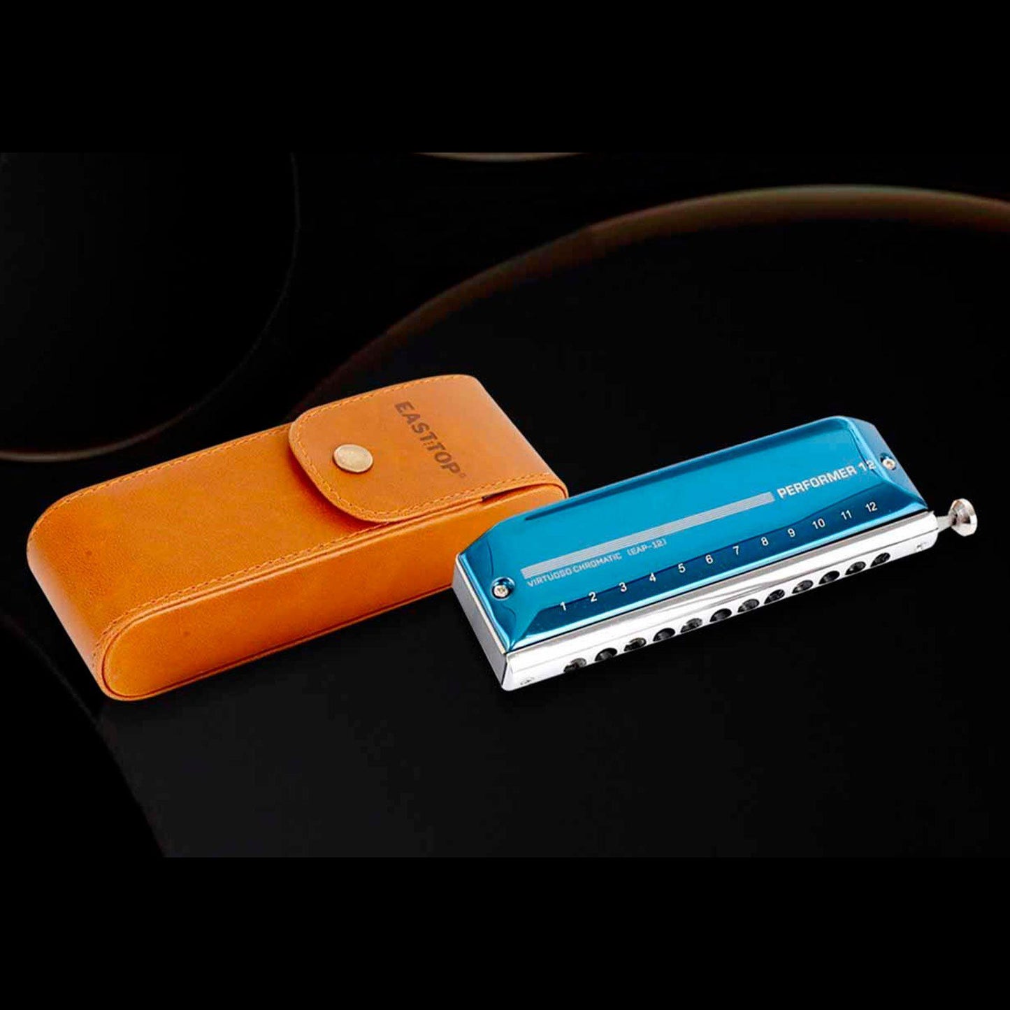 Easttop EAP-12 Performer Kromatisk mundharmonika - C