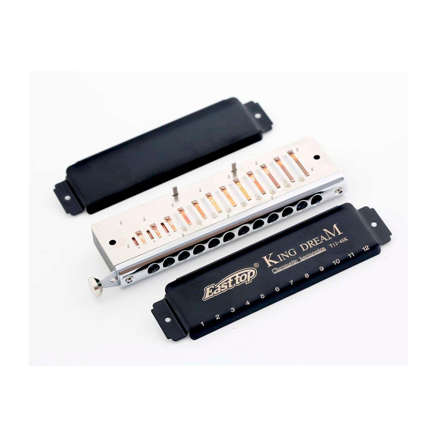 Easttop T12-48K King Dream Chromatic Harmonica - 12 hole