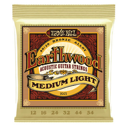 Ernie Ball 2003 Earthwood Medium Light til Western .012 - .054