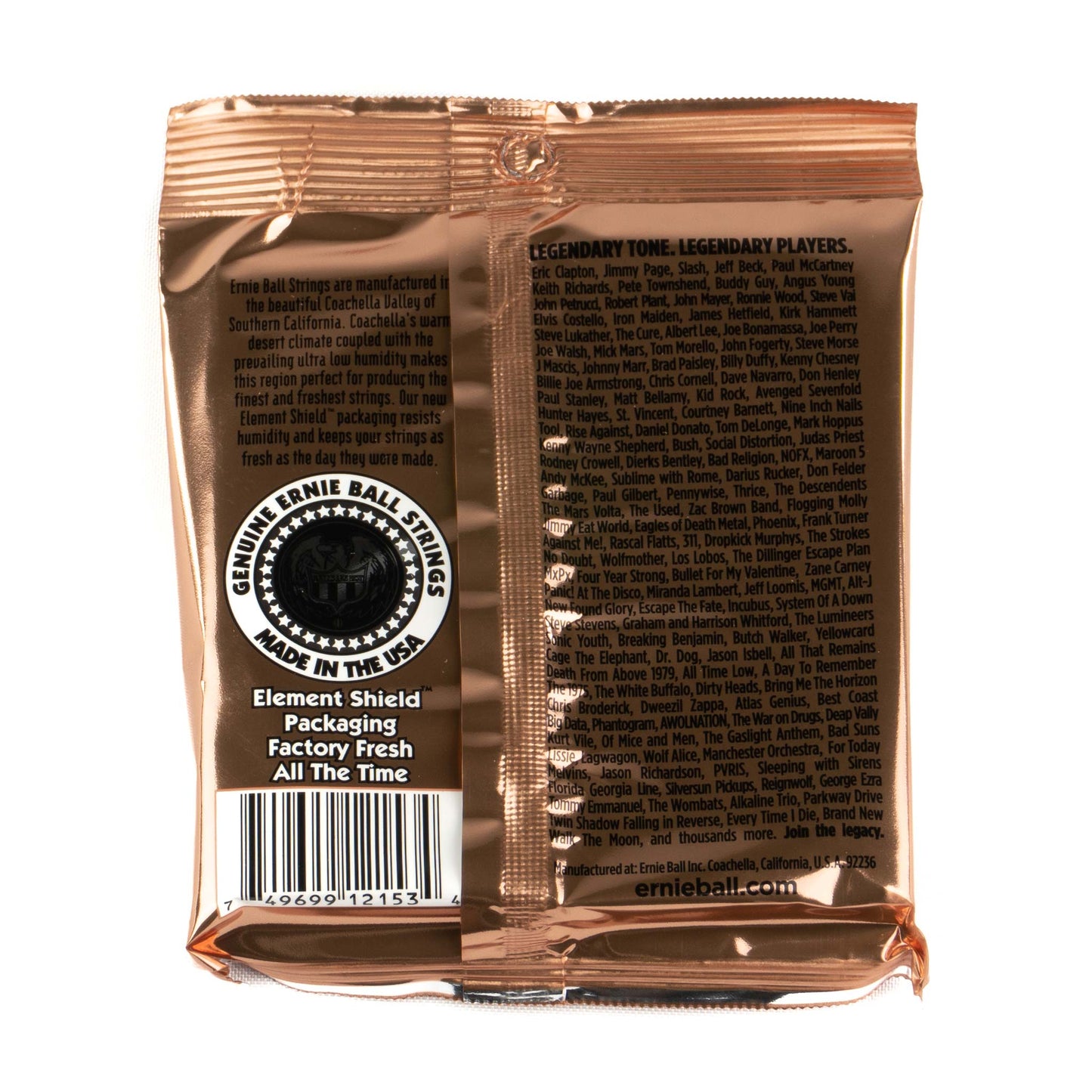 Ernie Ball 2153 Earthwood Strenge til Western 12-String Light - BORG SOUND