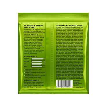 Ernie Ball 2221 Regular Slinky Strenge til El-guitar .10-.46 - BORG SOUND