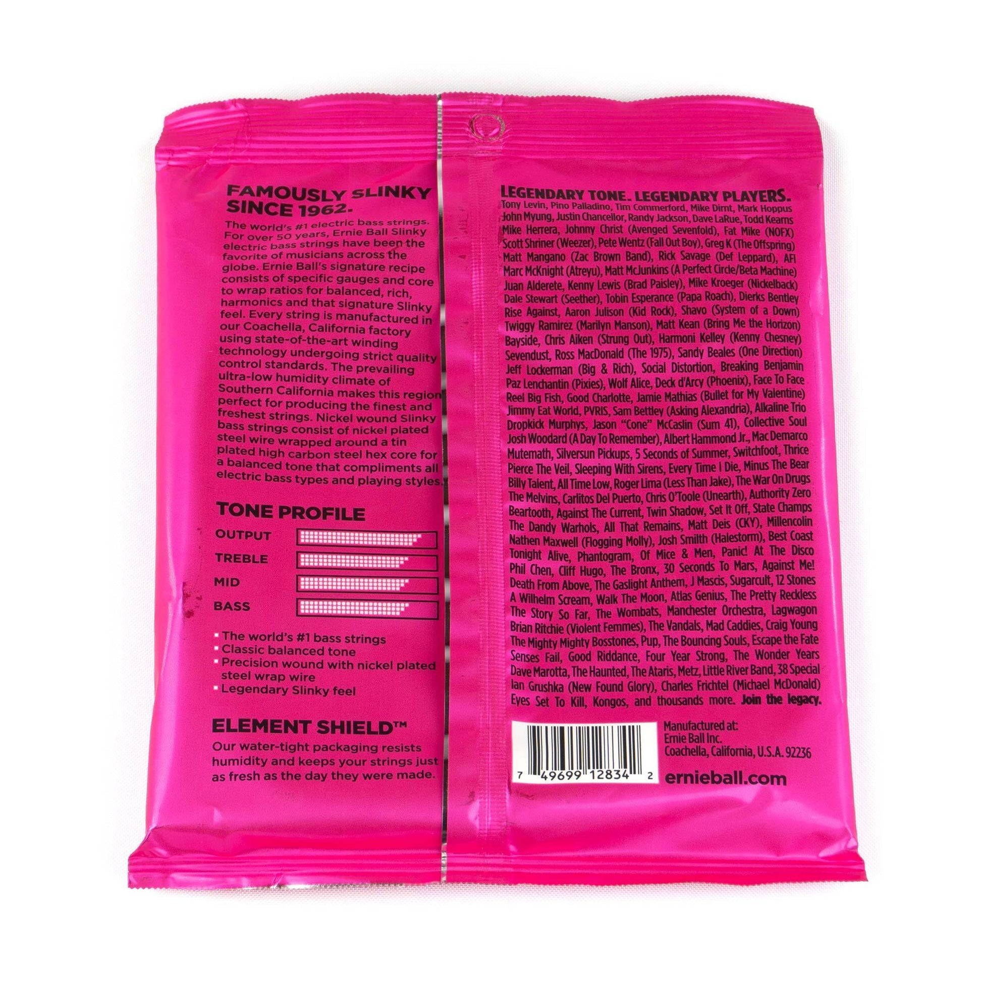 Ernie Ball 2834 Super Slinky Bass Strenge til Bas .045 - .100 - BORG SOUND