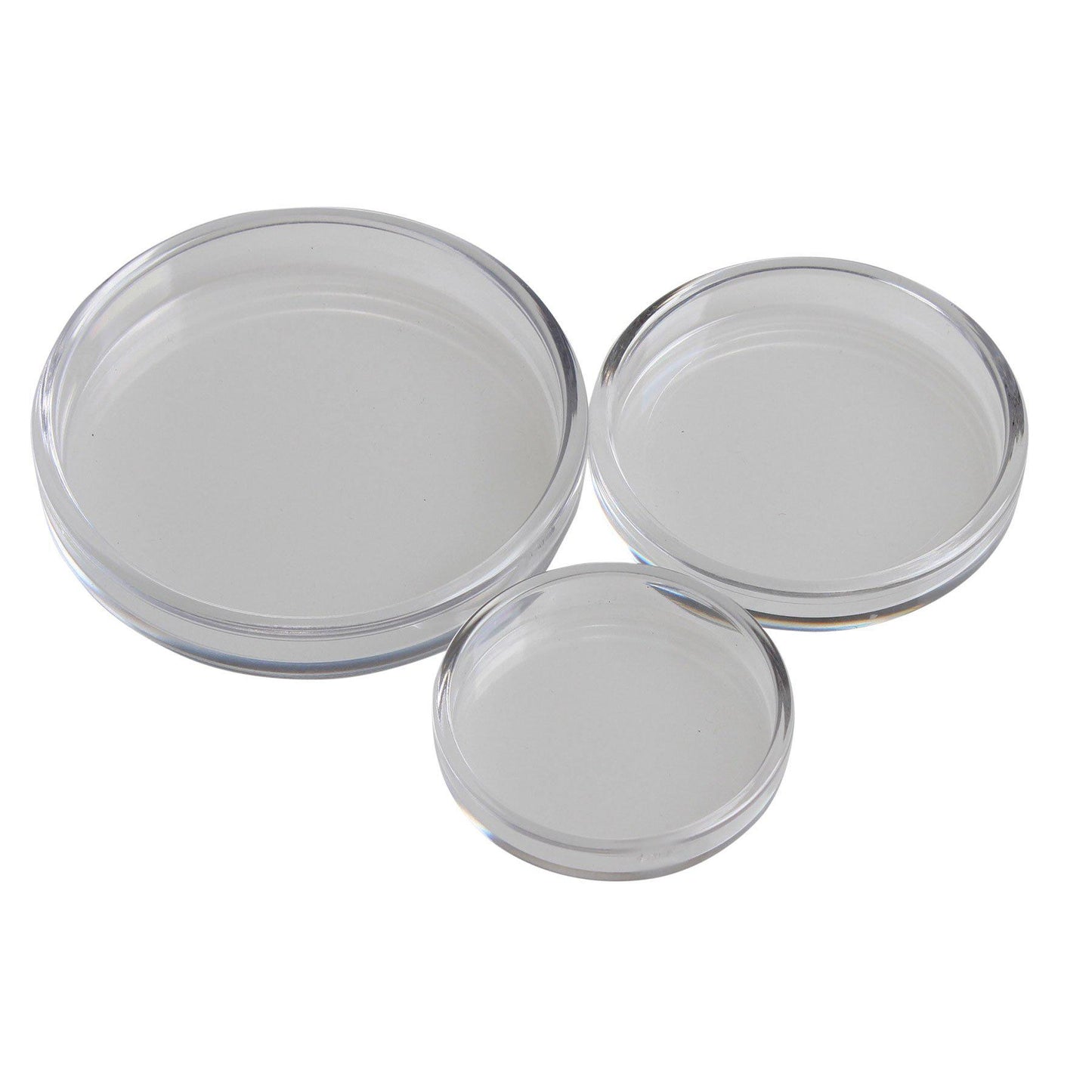 Piano Underskål - Glasklar 1stk