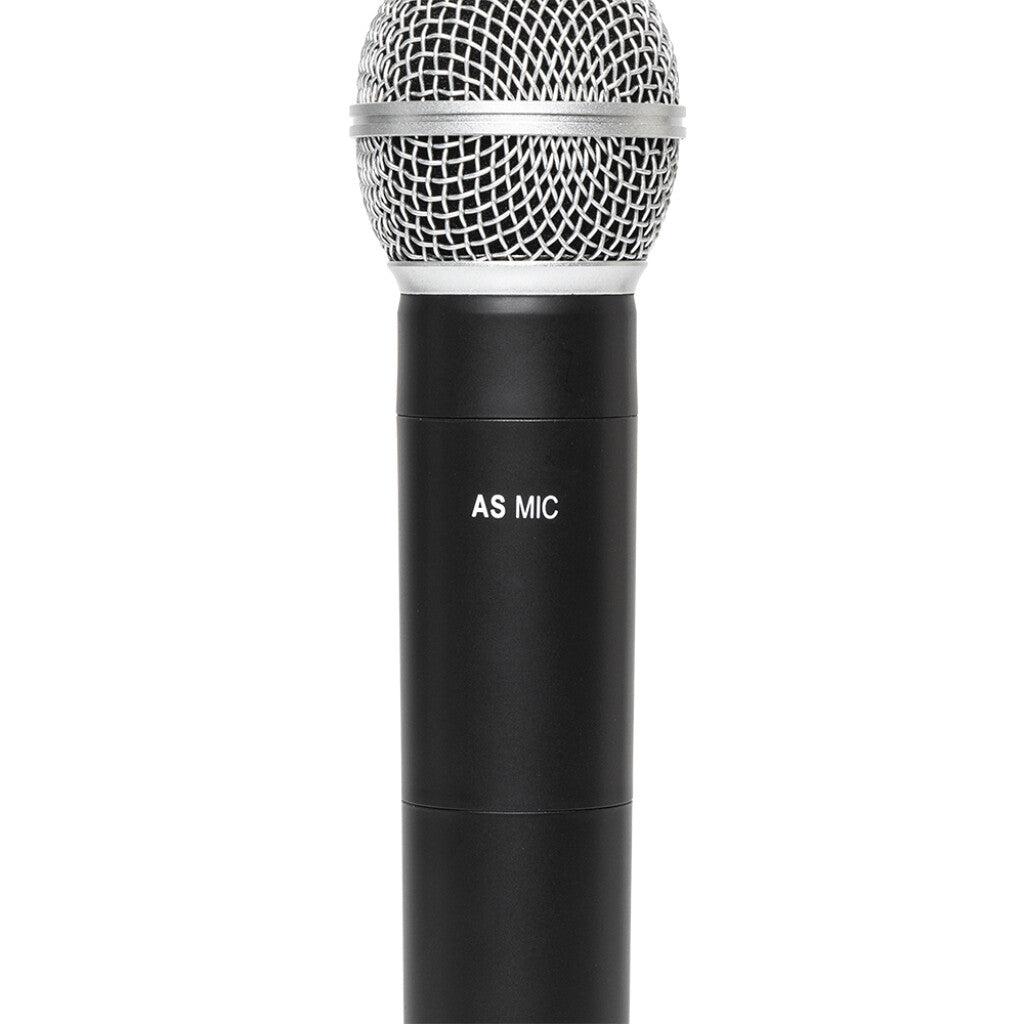 Stagg AS15B EU Aktiv Højttaler med batteri og trådløse mikrofoner