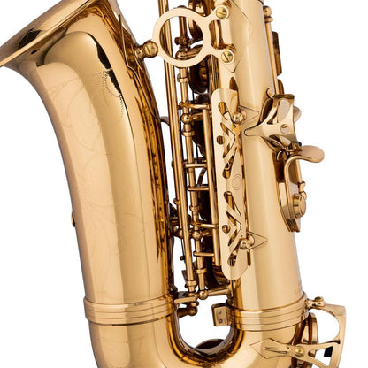 Stagg AS4105 Eb alt saxofon, guld lak