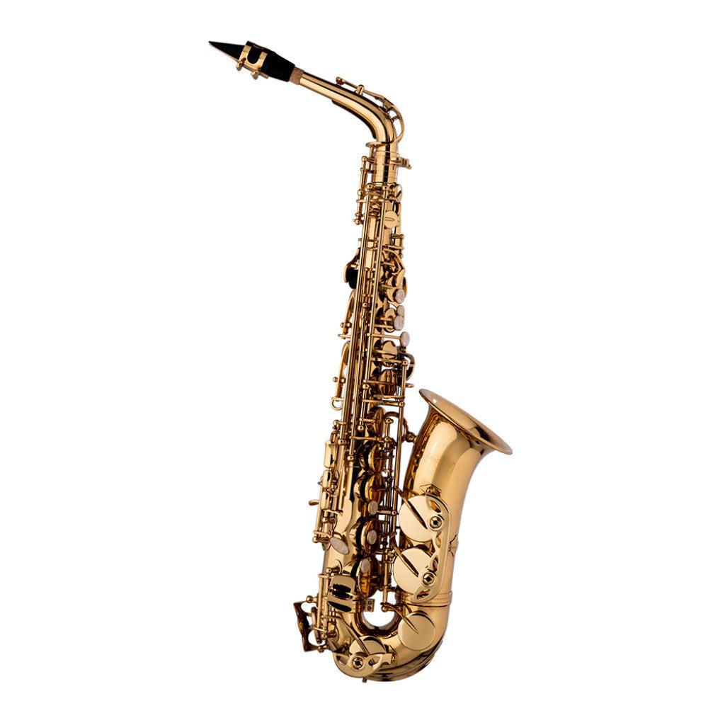 Stagg AS4105 Eb alt saxofon, guld lak