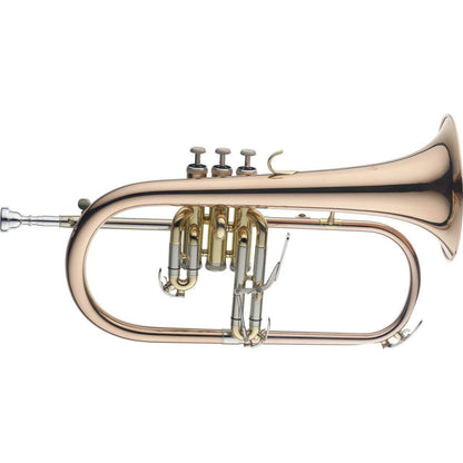 Stagg FH6205 Bb Flygelhorn i Goldbrass