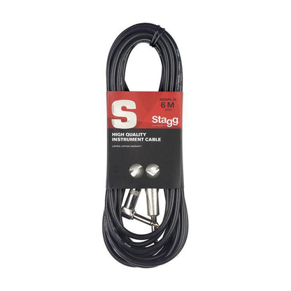 Stagg Instrumentkabel, Jack/ vinkelJack