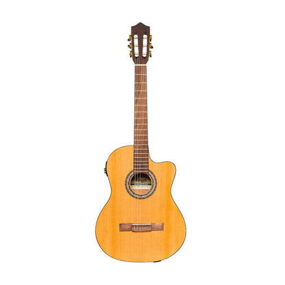 Stagg SCL60-TCE Klassisk guitar med Preamp - Natur