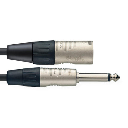 Stagg audio kabel han XLR til mono jack kabel