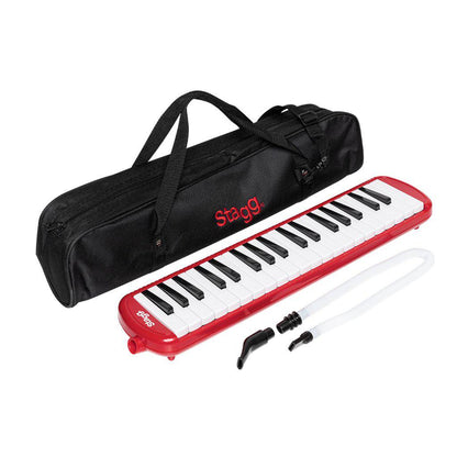 Stagg plastik melodica med 37 tangenter og taske
