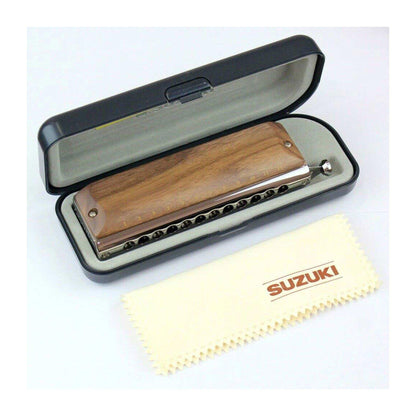 Suzuki G-48W Gregoire Maret Signature Kromatisk Mundharmonika