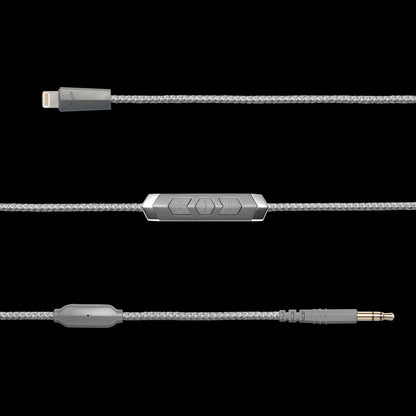 V-Moda C-3SLDA-GREY Speakeasy Lightning Cable - Grey